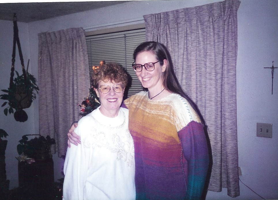 Christmas 1996 with Diana and Pat